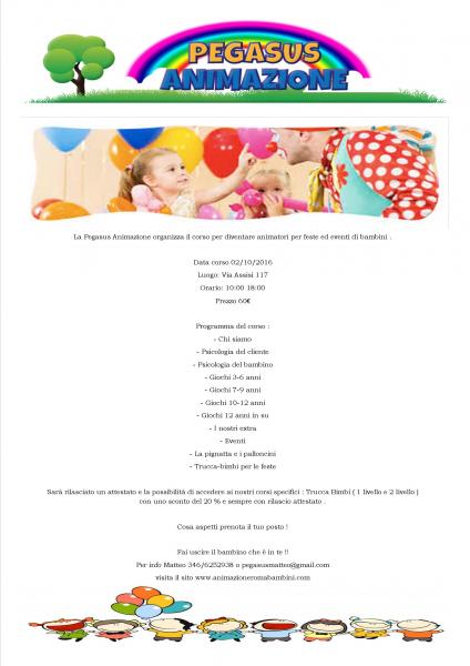 Animatore per feste ed eventi
