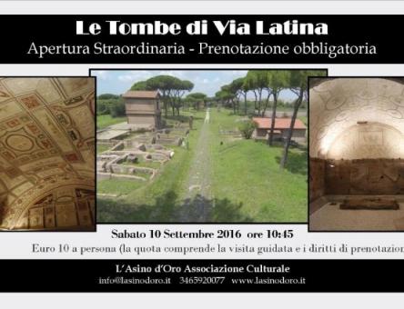 Le tombe di Via Latina