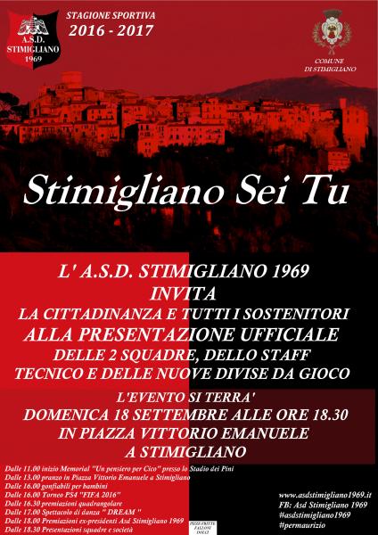 STIMIGLIANO SEI TU