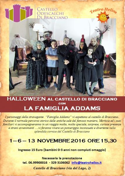 halloween con la famiglia Addams