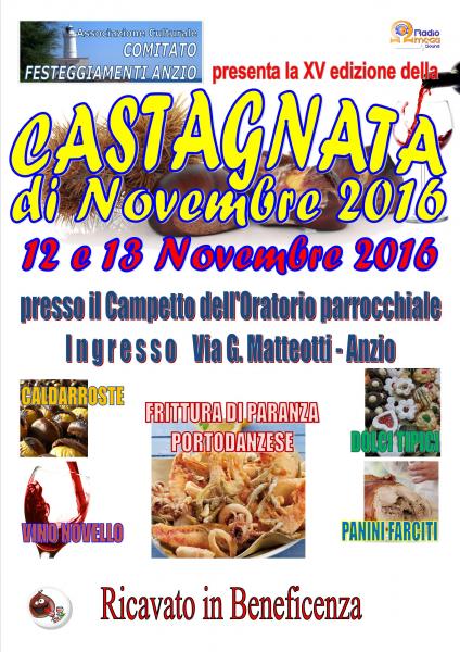 CASTAGNATA DI NOVMBRE 2016