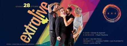 EXE ROMA VENERDI APERICENA LIVE DISCOTECA 3381128328