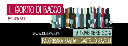 IL GIORNO DI BACCO XIV Edizione