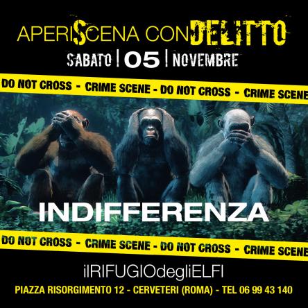 AperiScena con delitto! SABATO 05 NOVEMBRE 2016
