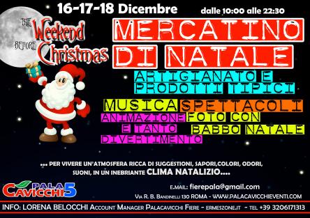 the weekend before Christmas