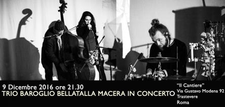 Trio Baroglio Bellatalla Macera in Concerto