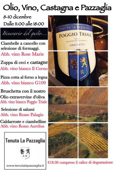 Olio vino castagna..e Pazzaglia