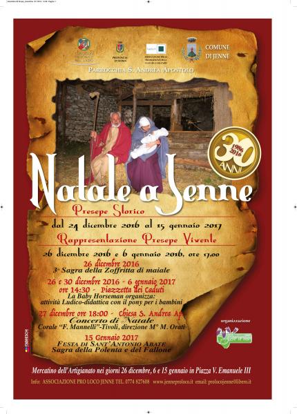 NATALE A JENNE 2016