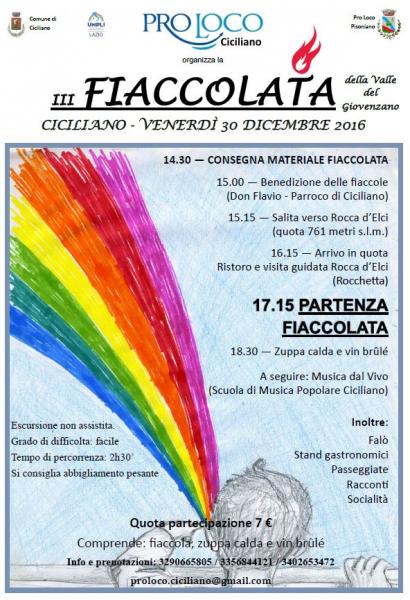 Fiaccolata della Valle del Giovenzano