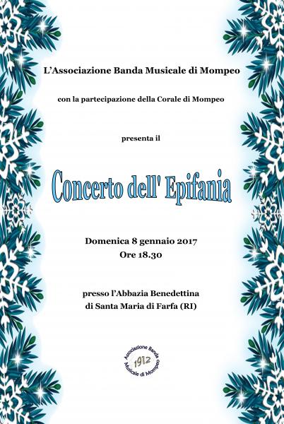 CONCERTO DELL' EPIFANIA