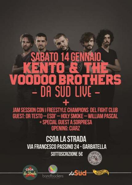 Il rap blues di Kento & the Voodoo Brothers