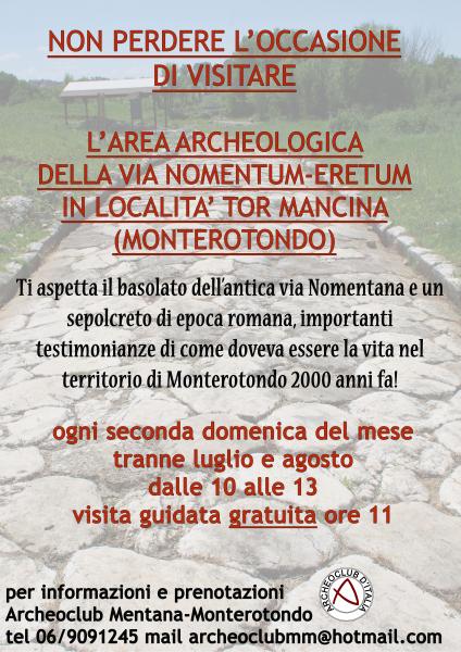 Area archeologica via Nomentum-Eretum
