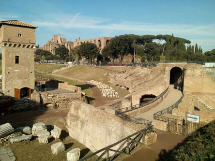 Torre della Moletta e area archeologica del Circo Massimo