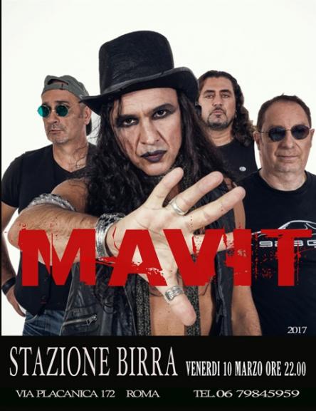 Il rock dei Mavit dal vivo a Stazione Birra