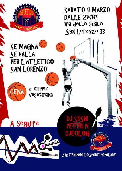 Festa per L‘Atletico San Lorenzo Basket