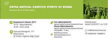 OSTIA ANTICA: L’ANTICO PORTO DI ROMA (VISITA GUIDATA)