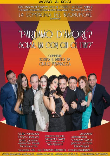 PARLIAMO D’AMORE?  SCUSA, MA CON CHI CE L’HAI?