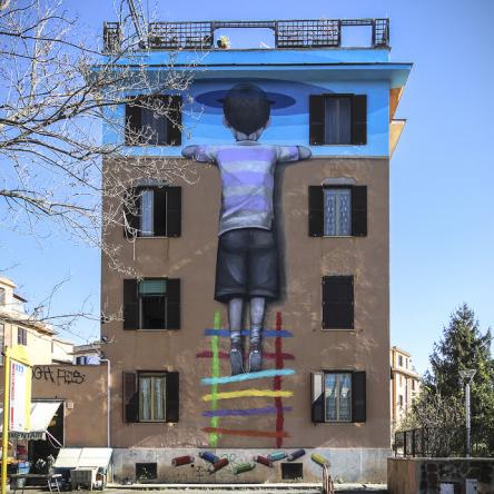 Visita guidata ai Murales di Tor Marancia, Roma
