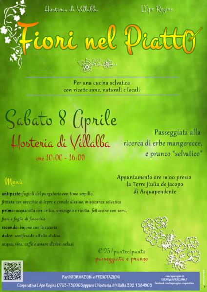 FIORI NEL PIATTO
