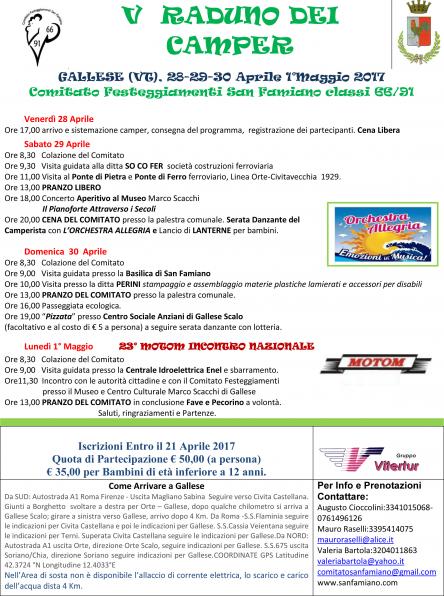 5° raduno dei camper