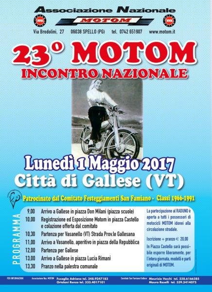 23°MOTOM RADUNO NAZIONALE