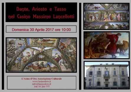 Dante, Ariosto e Tasso nel Casino Massimo Lancellotti