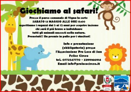 Giochiamo al Safari