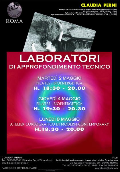 LABORATORI DI APPROFONDIMENTO TECNICO