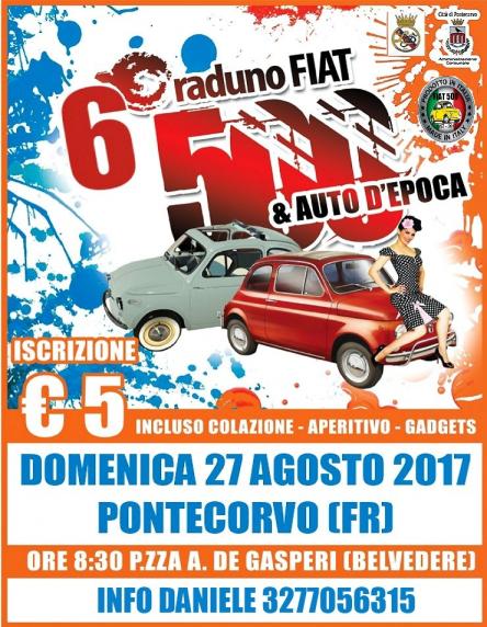 6°Raduno Fiat 500 e Auto D'Epoca