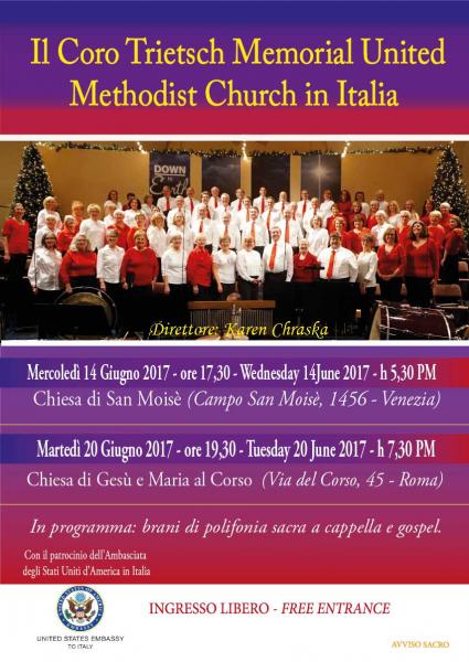Concerto del Coro Trietsch Memorial United Methodist Church