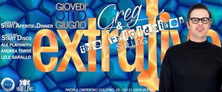 SHILLING OSTIA GIOVEDI 8 GIUGNO APERICENA LIVE DISCO OMAGGIO DONNA IN LISTAIVAN