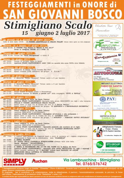 Festa San Giovanni Bosco - Stimigliano