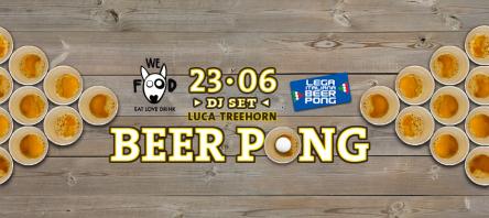 Da We Food torna l’appuntamento con il Beer Pong