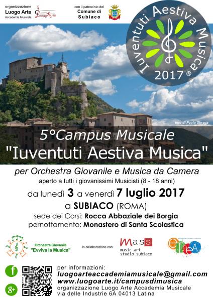 Iuventuti Aestiva Musica 2017