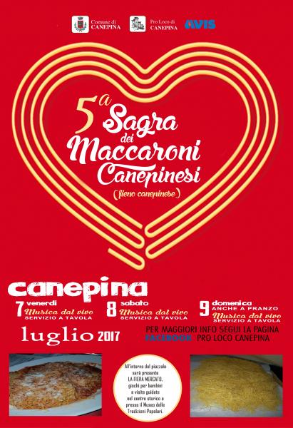 5° Sagra dei Maccaroni Canepinesi