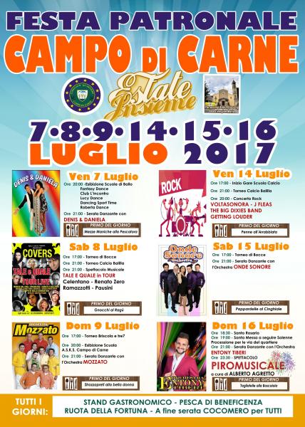 FESTA ESTATE INSIEME 2017