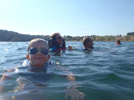 Aquatrek sul lago di Mezzano