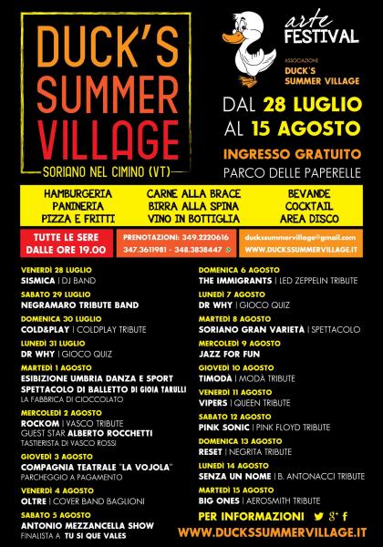 Duck's Summer Village | Soriano nel Cimino (VT)