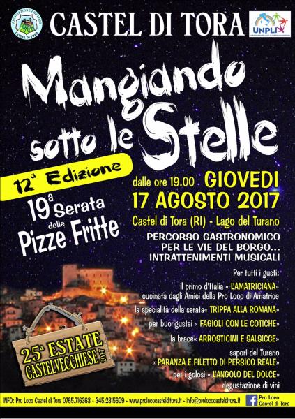 Mangiando sotto le stelle