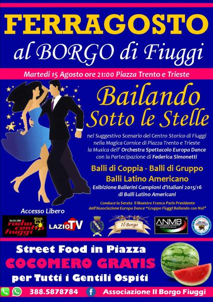 ferragosto al borgo di fiuggi