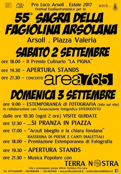 Sagra della Fagiolina Arsolana