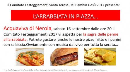 L'ARRABBIATA IN PIAZZA