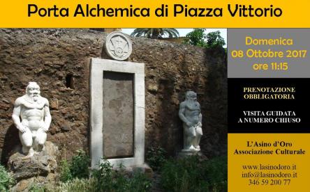 La Porta Alchemica di piazza Vittorio Emanuele II