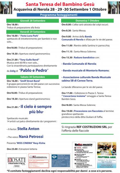 SANTA TERESA BAMBINO GESU
