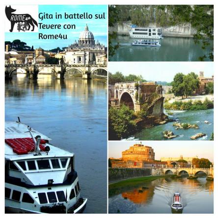 Gita in battello con visite guidata sulle bellezze di Roma