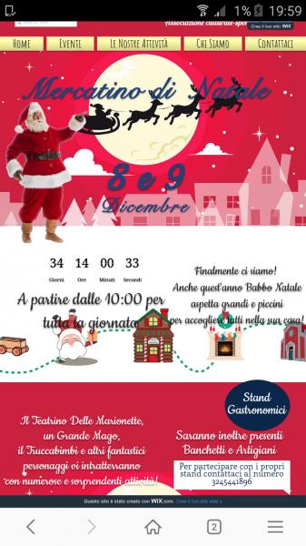 mercatino di natale s.vittorino