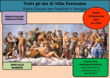 Tutti gli dei di Villa Farnesina