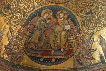 LA BASILICA DI S.MARIA MAGGIORE E LA LOGGIA DELLE BENEDIZIONI