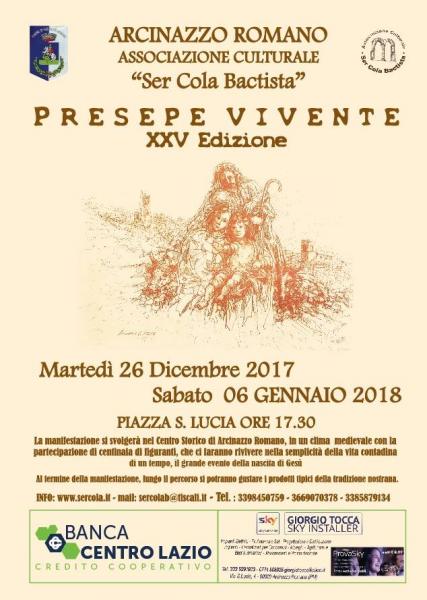 Presepe Vivente di Arcinazzo Romano