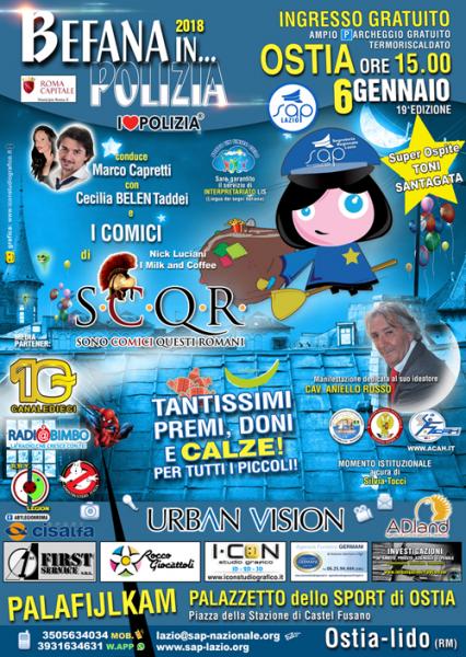 Befana In... Polizia Sap 2018